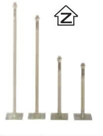 楽天市場】(座付)ボルト M16×600 角座 Z座付ボルト 認定品 : 家