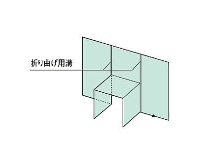 フクビ ウェザータイトバルコニー用（1体タイプ）角105用 WTBK105(20入1ケース)