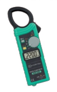 共立明かり表示計器 遣り取り電流価値付ける用クランプメータ キュー隙間 KEW 2200 持ちはこぶ用入れもの付