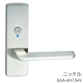 川口技研 LS-66A-4H15-N 角長座(H15) 表示錠 LSミニケース錠仕様 ニッケル