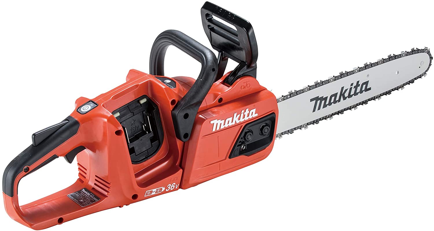 マキタ MUC355DZFR 350mm充電式チェンソー(赤) 本体のみ(バッテリ・充電器なし)
