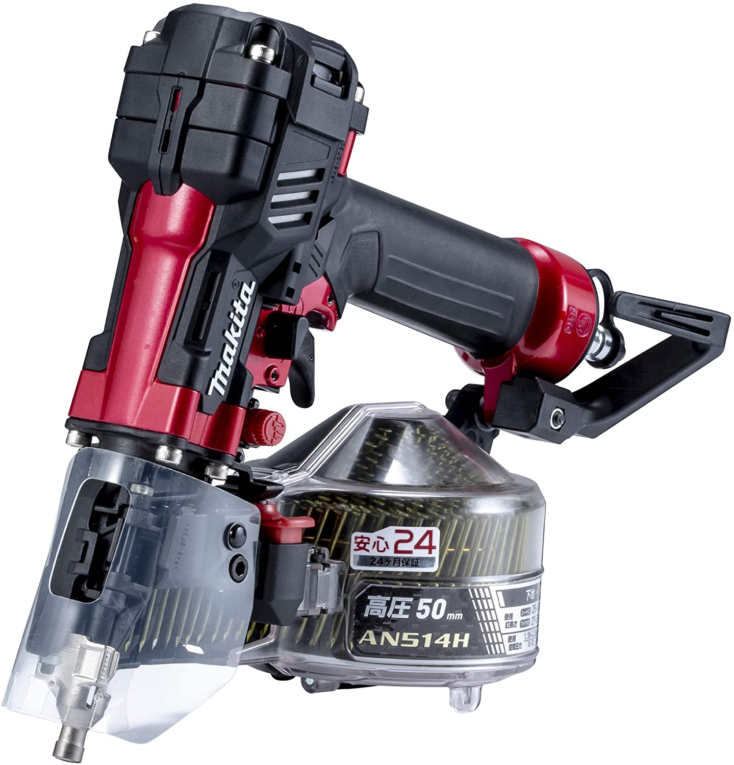 マキタ AN514H 高圧エア釘打 (赤) エア工具｜家づくりと工具のお店　家ファン！ 47,127円