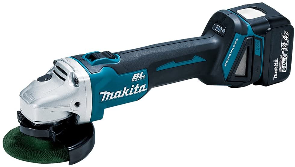 マキタ 充電式ディスクグラインダ GA512DZ+バッテリBL1860B+充電器DC18WC付 18V対応 makita 当店オリジナルセット品 特 makita マキタ GA412DRGX 充電式ディスクグラインダ バッテリBL1860B×2