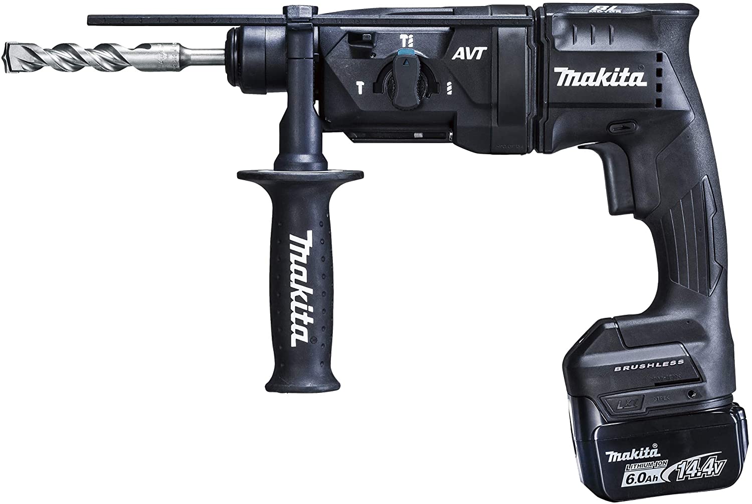 マキタ HR181DRGXB 18mm充電式ハンマドリル(黒) バッテリBL1460B×2本・充電器DC18RF・ケース付 ※集じんシステム・ビット別売