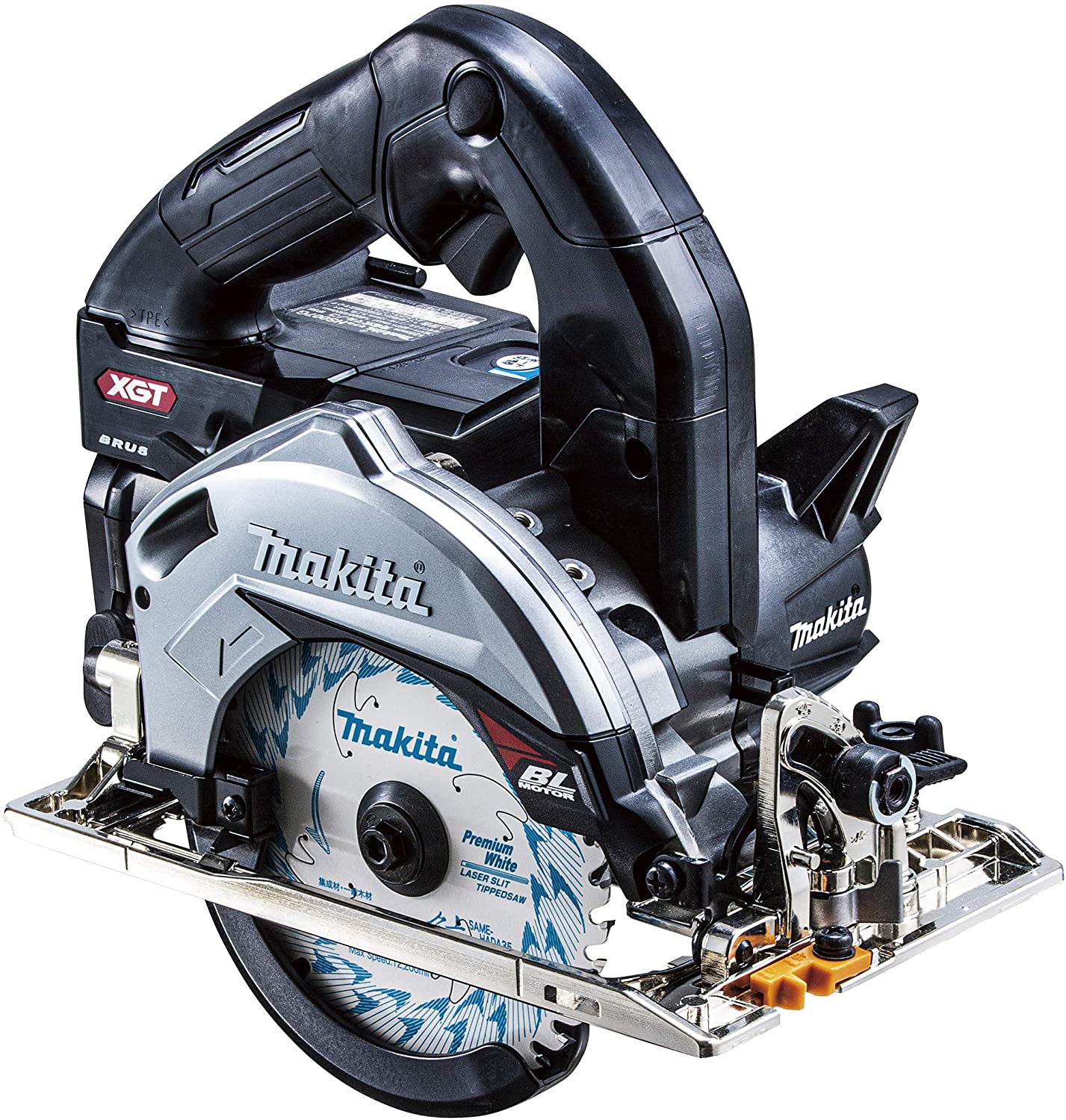 マキタ HS007GRDXB 125mm充電式マルノコ(黒) バッテリBL4025×2本・充電器DC40RA・ケース・鮫肌チップソー付