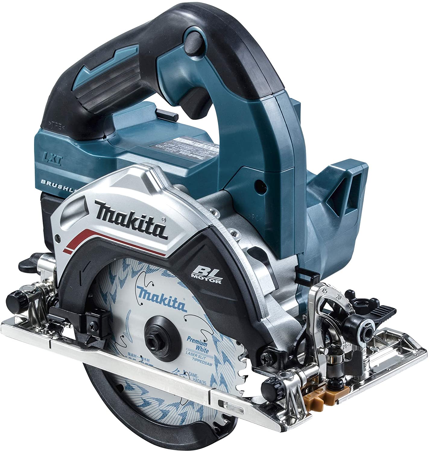 マキタ HS473DRG 125粍申し受ける式マルノコ 無線電話連絡相応う ※バッテリBL1460B・申し受ける器DC18RF・鮫肌チップソー・ケース付 ※無線電話単一のもの別売 電気丸のこ-花・ガーデン・DIY