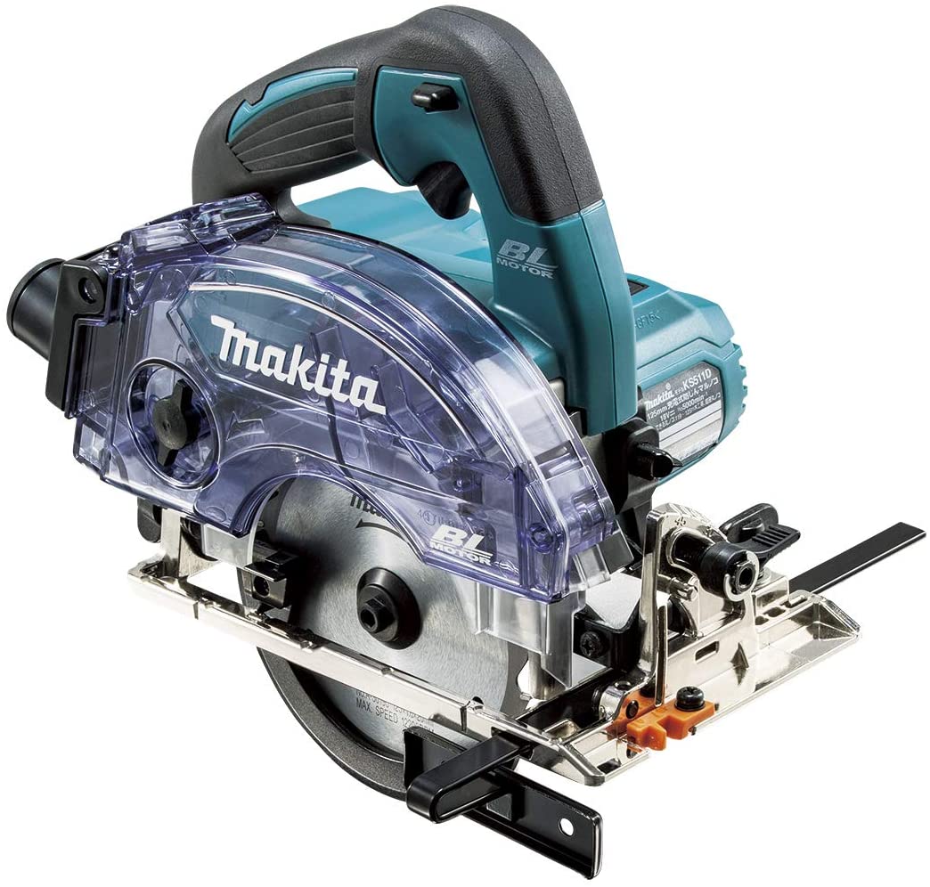 マキタ KS511DRGX 125mm充電式防じんマルノコ バッテリBL1860B×2本・充電器DC18RF・ケース付 ※チップソー別売