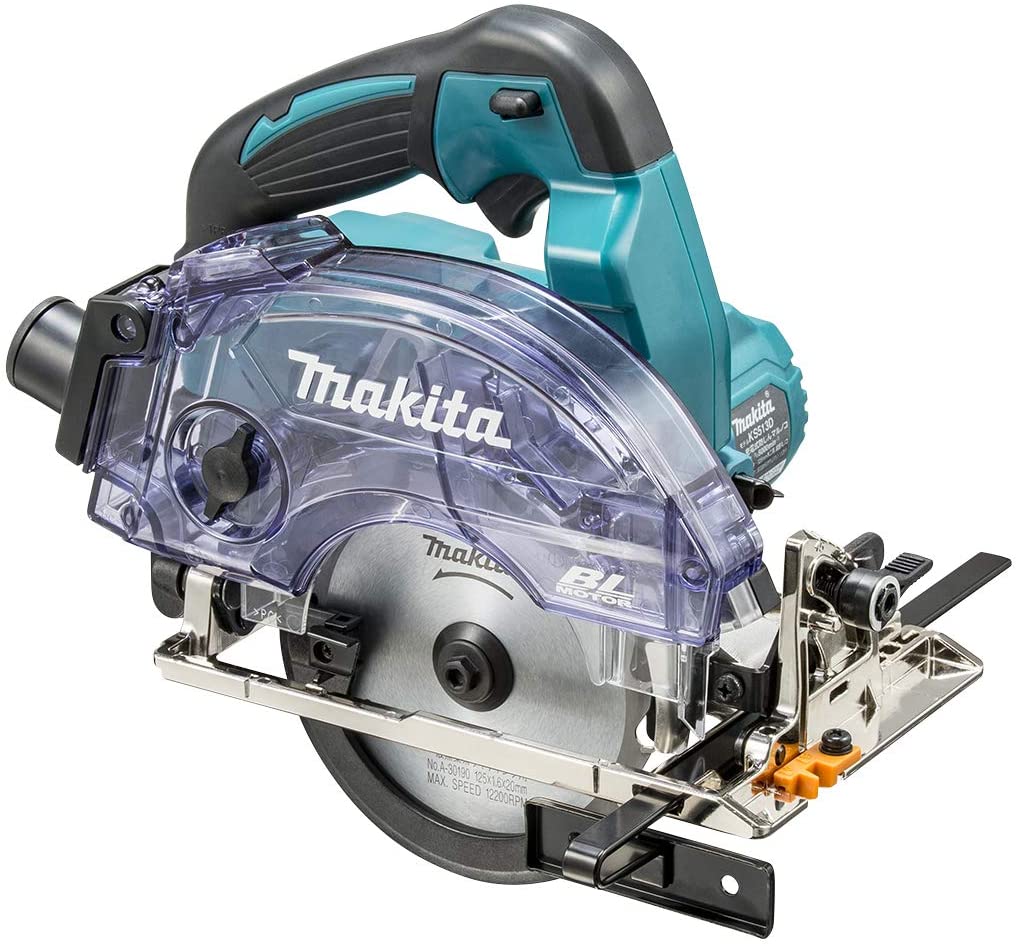 マキタ KS513DRGX 125mm充電式防じんマルノコ バッテリBL1860B×2本・充電器DC18RF・ケース付 ※ワイヤレスユニット・チップソー別売 48,531円