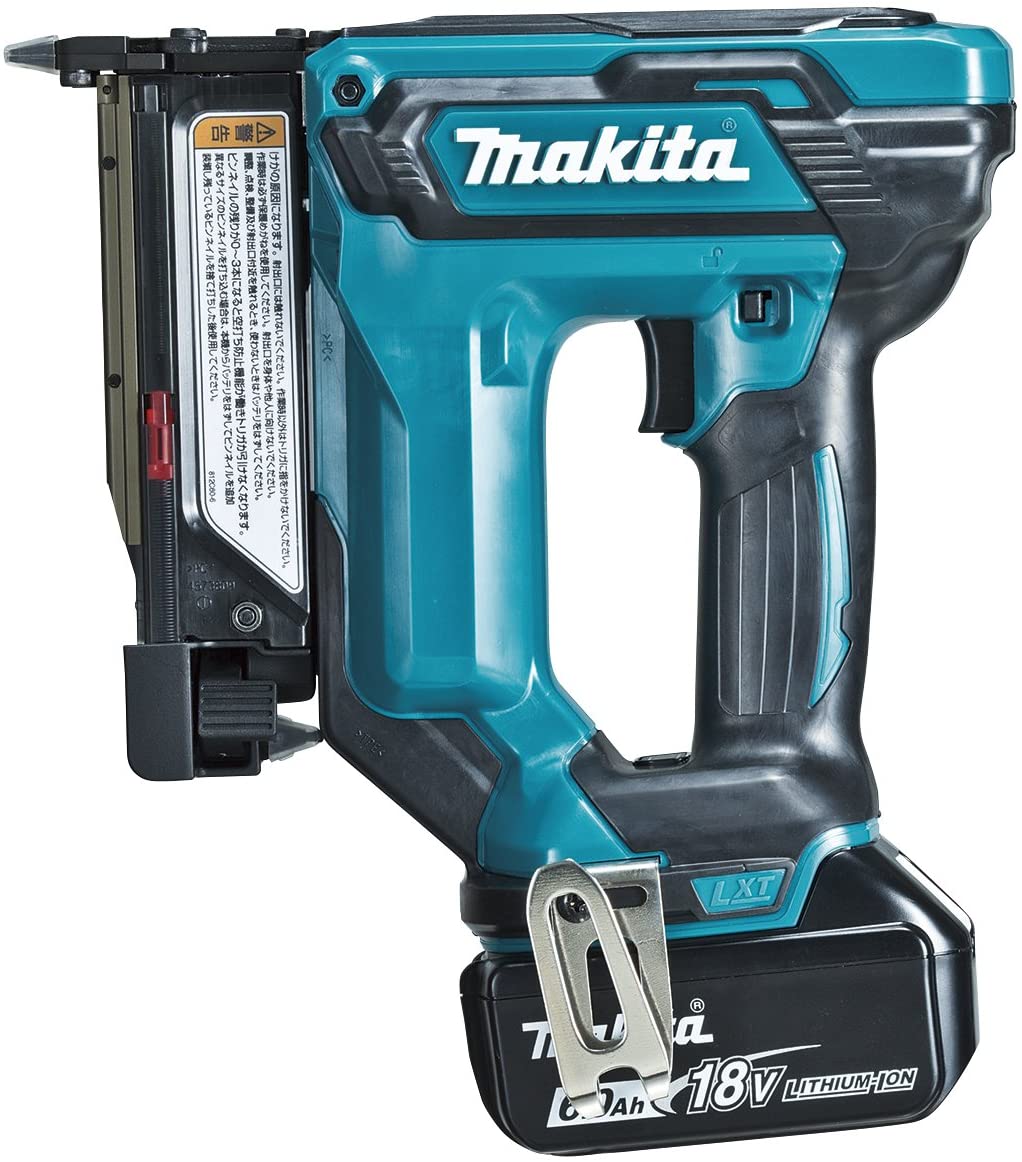 マキタ PT353DRG 充電式ピンタッカ バッテリBL1860B・充電器DC18RC・ケース付
