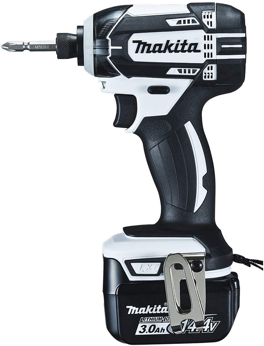 マキタ TD138DRFXW 申し受ける式インパクトドライバ(白) バッテリBL1430×2本・申し受ける器DC18RC・容れもの付 花・ガーデン・DIY-電動工具本体-穴あけ・締付工具