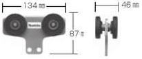 【マキタ MAKITA 付属品】 KT00000010 ミニトロリ（C形光線用）