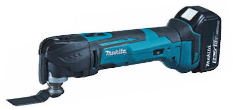 【送料無料】 マキタ TM51DRG 充電式マルチツール 18Ｖ6.0Ahセット品 青｜家づくりと工具のお店　家ファン！