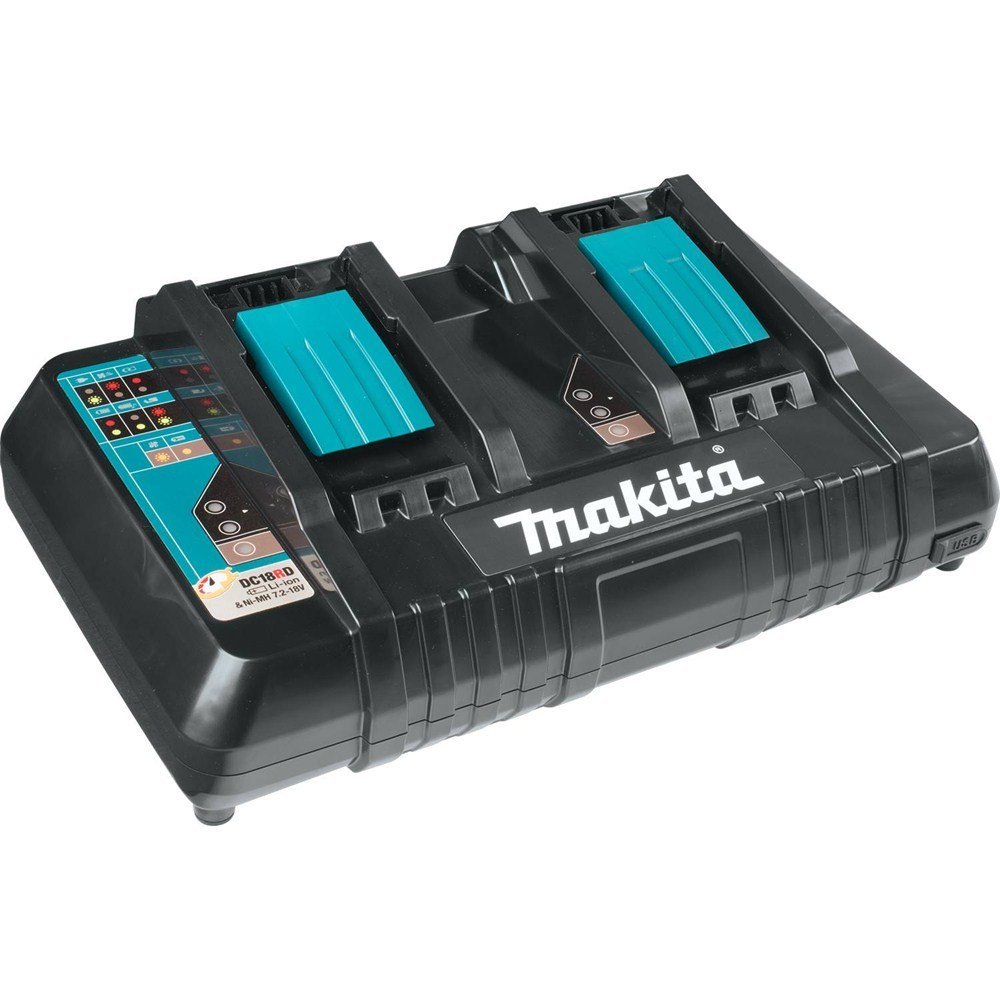 マキタ JPADC18RD DC18RD 2口手っとり早い申し受ける器