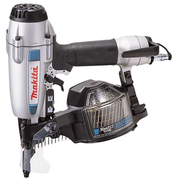 楽天市場】マキタ電動工具 （常圧）50mmエアー釘打機 AN504（深