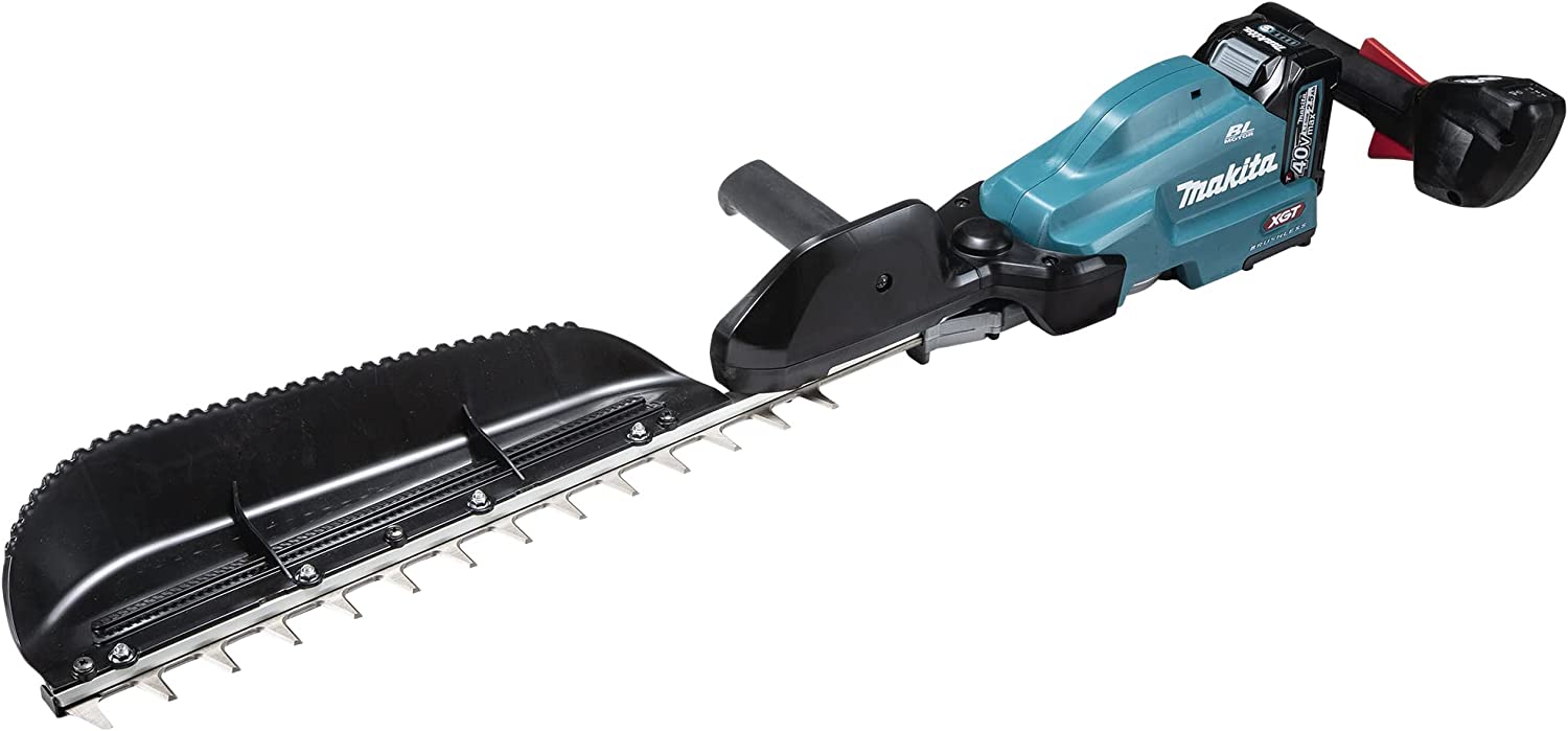 マキタ MUH010GRDX 申し受ける式ヘッジトリマ(片刃式/偏角３面みがき上げる刃遣りかた）40Vmax/2.5Ah (截断機長500粍) 【バッテリBL4025×2・申し受ける器付】 【関東押さえる送りとどける】