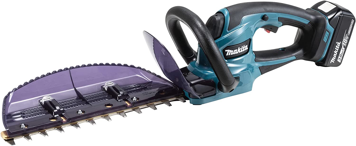 マキタ MUH307DWF 申し受ける式ヘッジトリマ(新・飛び切り刃遣りかた) 18V/3.0Ah (截断機長300粍) 【バッテリBL1830B・申し受ける器付】