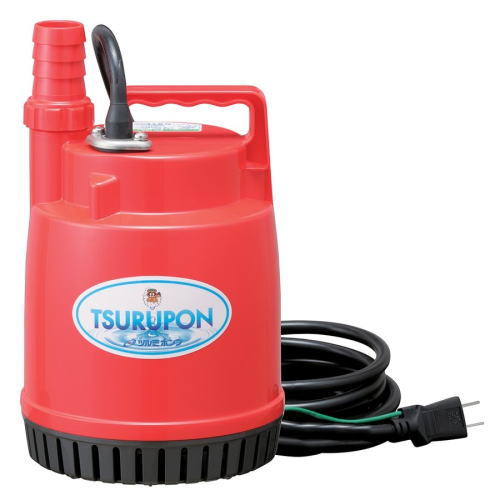 ツルミ 水中揚水機 FP-15S 50サイクル 身寄り用 水抜き揚水機 ツルポン その他-花・ガーデン・DIY
