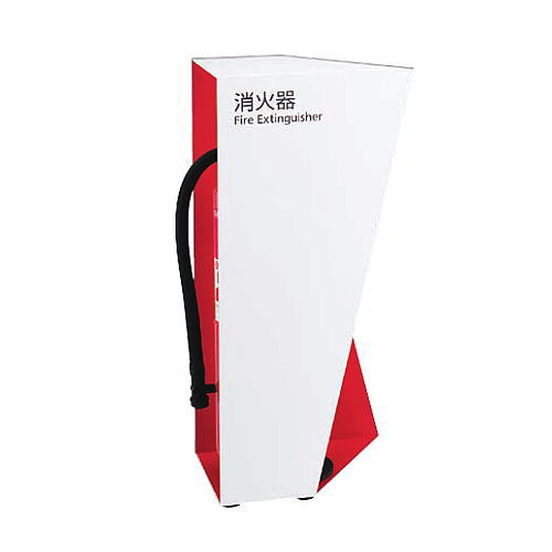 卓出 ユニオン 消火器ボックス 床置 Ufb 3f 3019 Pwh ポーラルホワイト レッドペイント Fucoa Cl