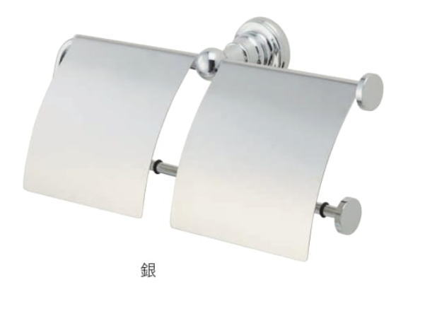 丸喜金属 m0801032H トイレットペーパーホルダー 銀 マルキハードウェア｜家づくりと工具のお店　家ファン！