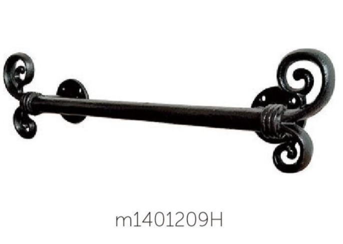 マルキハードウェア m1401209H ブラック アイアンバー 丸喜金属