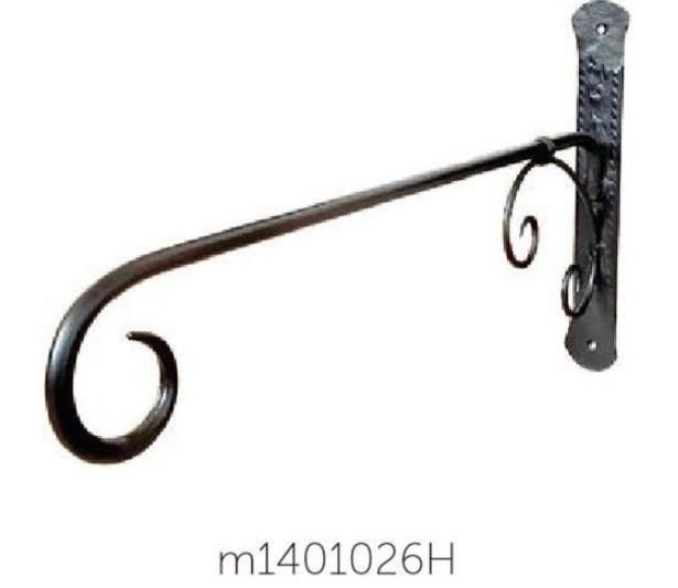 マルキハードウェア ｍ1401026Ｈ 黒いこと アイアンサインブラケット 丸喜金属元素