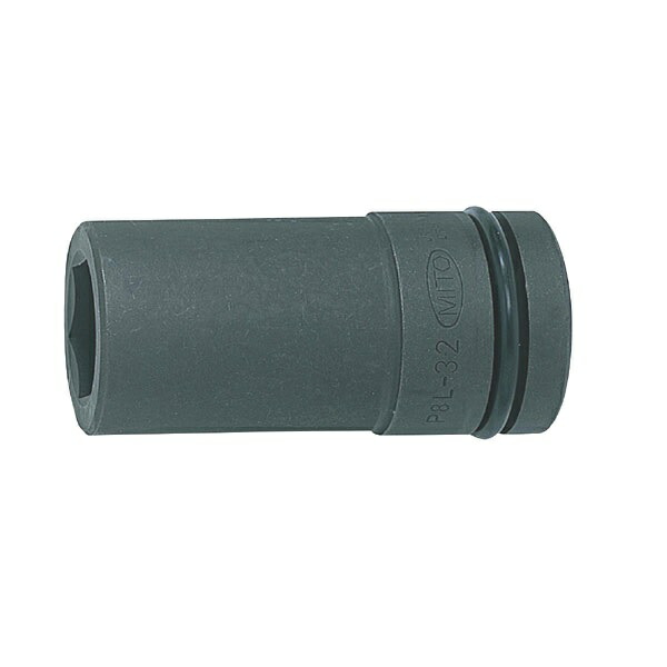 ミトロイ インパクトレンチ用ソケット(ロングタイプ) 1\"(25.4mm) 6角 P8L-2-1/16 2-1/16inch