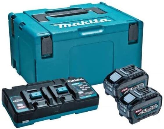 マキタ XGT6 パワーソースキット A-72039  (バッテリBL4050F×2本/手っとり早い申し受ける器DC40RB/マック容器に並べる手合い3)
