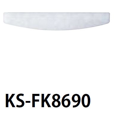 107円 【レビューを書けば送料当店負担】 キョーワナスタ KS-FK8690 Lサイズ用フィルター部材 メンテナンス用