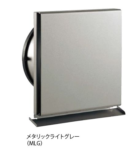 キョーワナスタ KS-8620SHD-MLG 屋外換気口 スリムタイプ 防火ダンパー付 内径Φ150パイプ用 メタリックライトグレー