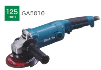 マキタ GA5010 ディスクグラインダ 軽量・コンパクトタイプ AC100V|家づくりと工具のお店 家ファン!