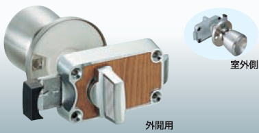 581円 最新作の 川口技研 トイレ錠 ハイスWC錠 内開きドア用 バックセット53mm