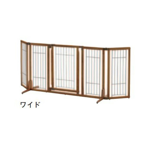 リッチェル 広広とした 木製おくだけ部屋の入り口付き添い人愛玩動物論理ゲートH(515-933) その他-木材・建築資材・設備-花・ガーデン・DIY
