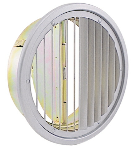 西邦工業 SEIHO CXTD150S 外壁用ステンレス製換気口 (フラットグリル) 縦ガラリ型 防火ダンパー