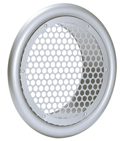 西邦工業 SEIHO SP200S 外壁用ステンレス製換気口 (フラットグリル) 丸パンチング型 8Φ×PITCH10