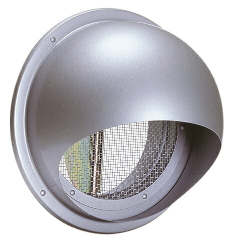 西邦工業 SEIHO SFND200S 外壁用ステンレス製換気口 (セルフード) 同芯金網型10メッシュ 防火ダンパー
