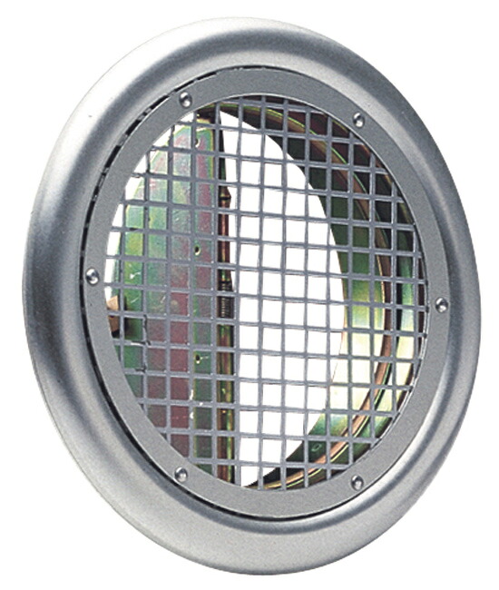 西邦工業 SEIHO SED125 外壁用アルミ製換気口 (フラットグリル) 角パンチング型 8□×PITCH10 防火ダンパー付