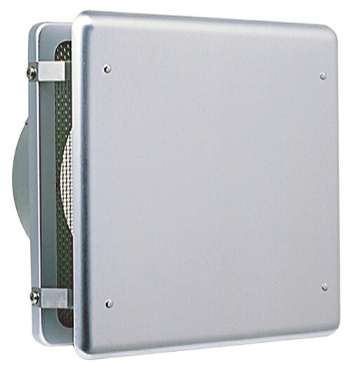 西邦工業 SEIHO KNB125 外壁用アルミ製換気口 (フラットカバー付換気口) 角金網型10メッシュ フラットカバー付 低圧損