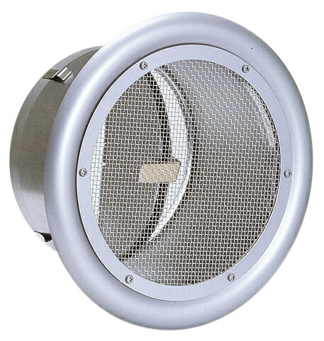 西邦工業 SEIHO SND150SCBL BL・外壁用ステンレス換気口(フラットグリル) 金網型10メッシュ 防火ダンパー付