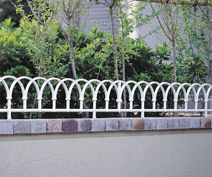 四国化成 KMK30-0210WH ミニフェンス こみき30型 200×1000|家づくりと工具のお店 家ファン!