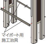四国化成 MYO-SB マイポート用施工治具(1台用分) 4,819円