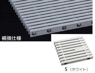 シマブン GRSK-20W150-S セーフティグレーチング 逆目タイプ　補強仕様