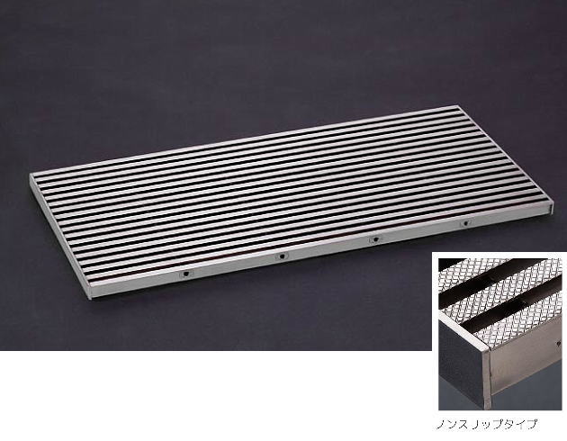 シマブン GST-20W148-D Tバー　ステンレスグレーチング Tバー逆目仕様 ノンスリップ