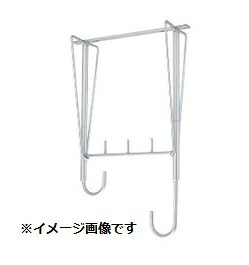 新協和 露台物干鉄器 (自在・静音型) SK-41100A 1本 しろがね色 物干し鉄器 神栄ホームクリエイト