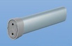 神栄ホームクリエイト 楕円面型窓手摺り (内部的用)しろがね色 SK-6078A-2 (新協和) ※直送／人間宅不可