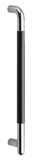 シロクマ　白熊印　ドアー取っ手　ドアハンドル　No.205　両面用　L630mm　F形丸棒取手