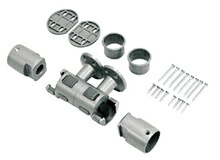 マツ六 BAUHAUS 襖脱着手すり連続用ブラケット BF-29B/G/B 各色有