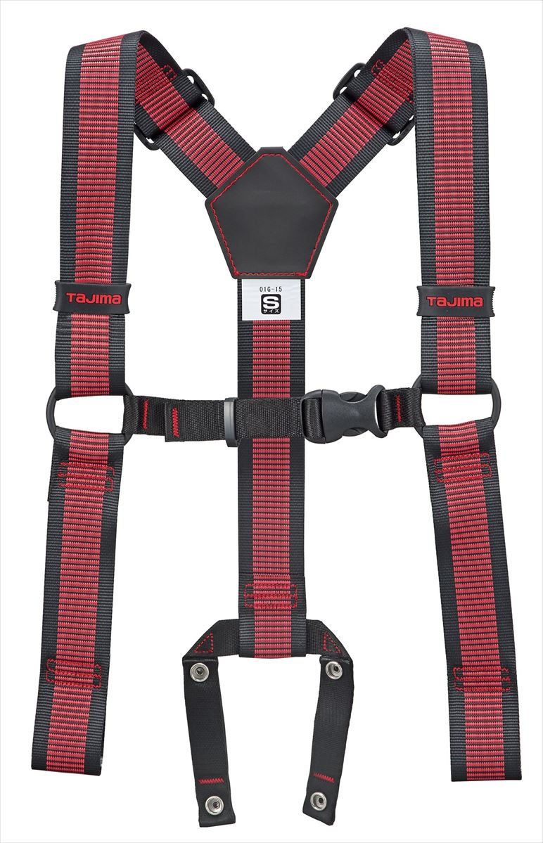 TJMデザイン タジマ サスペンダーリミテッド ライン白 Lサイズ YPLL