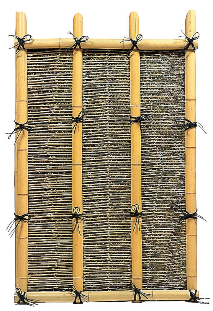 鷹見せ物 KG-4T 桂垣 （片面） 4尺 ※直送／人間宅不可