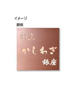 タカショー DCP-08 ディーサイン メタル フラットタイプ 200&times;200 銅板 ローボルト ※直送／個人宅不可｜家づくりと工具のお店　家ファン！