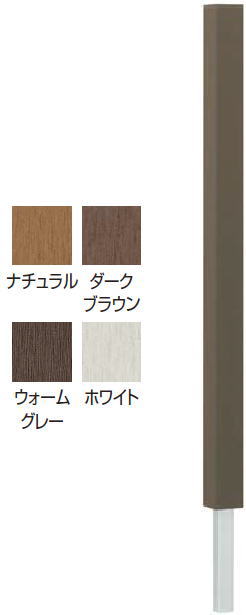 タカショー ECZW-S75S エバーエコウッドスリットフェンス 75×75 H1000 ホワイト ※直送／個人宅不可